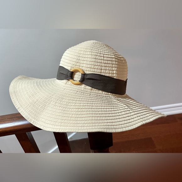 Woven Wide-brim Sun Hat - Picture 4 of 4